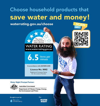 Choose household products that save water and money! 